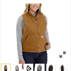 Carhartt Washed Duck Sherpa Vest